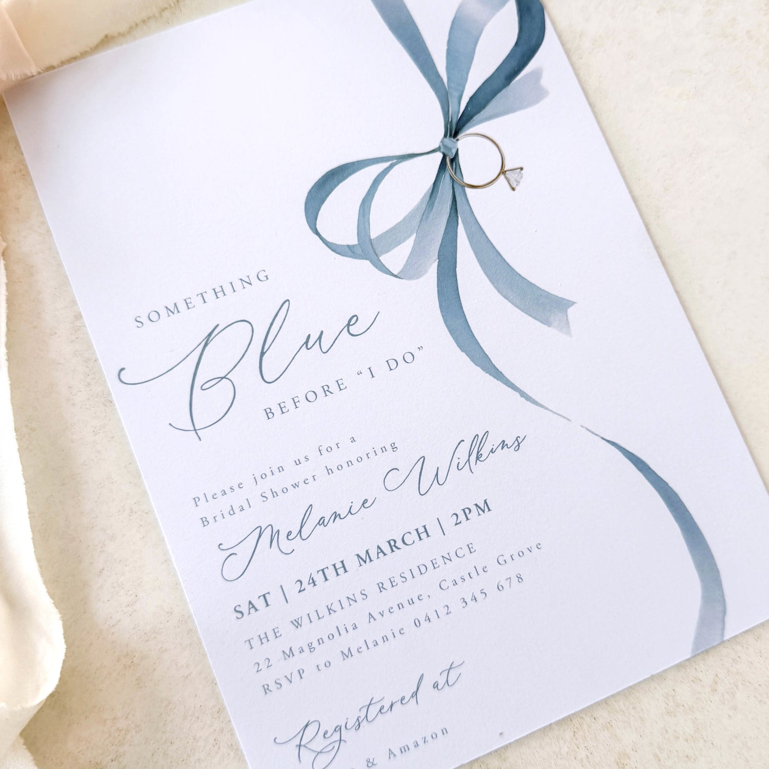 Printed Bridal Shower Invitations