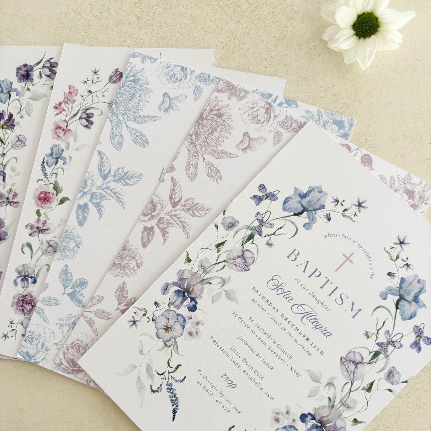 Baptism Invitations Australia